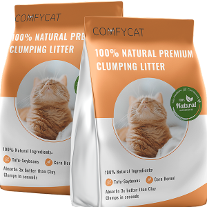 3 mois de litière de maïs