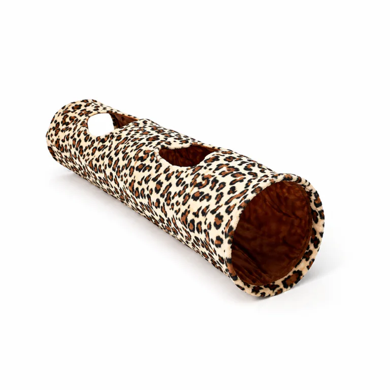 ComfyCat Leopard Cat Tunnel – Play Tunnel 120 x 25 CM
